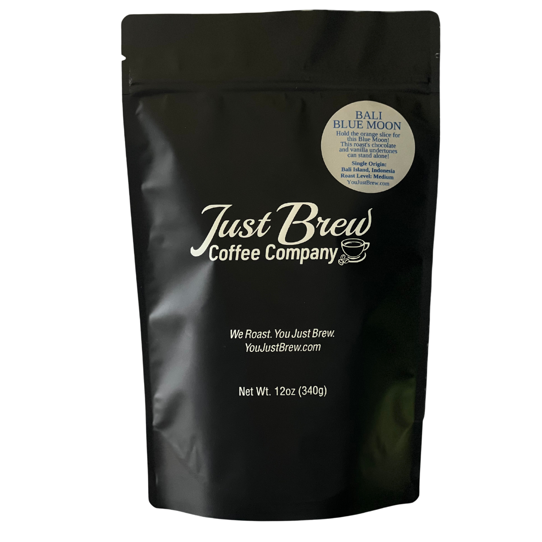 Bali (Blue Moon) is a perfect medium roast cup of coffee